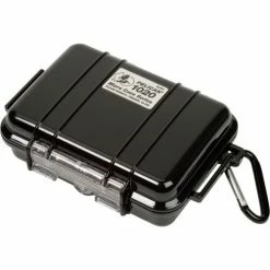 Pelican 1020 Watertight Micro Case With Liner 6-13/16" x 4-3/4" x 2-1/8", Black -Containers & Organizers Sales Store B2102332 03