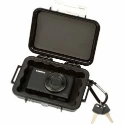 Pelican 1020 Watertight Micro Case With Liner 6-13/16" x 4-3/4" x 2-1/8", Black -Containers & Organizers Sales Store B2102332 04