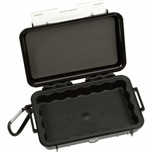 Pelican 1040 Watertight Micro Case With Liner 7-1/2" x 5-1/16" x 2-1/8", Black 2 Pelican 1040 Watertight Micro Case With Liner 7-1/2" x 5-1/16" x 2-1/8", Black - Image 2