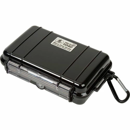 Pelican 1040 Watertight Micro Case With Liner 7-1/2" x 5-1/16" x 2-1/8", Black 4 Pelican 1040 Watertight Micro Case With Liner 7-1/2" x 5-1/16" x 2-1/8", Black - Image 4
