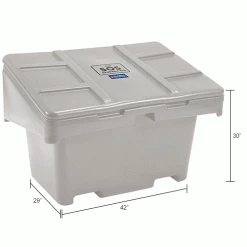 Global Industrial Lockable Outdoor Storage Container, 42"Lx29"Wx30"H, 11 Cu. Ft., Gray 18 Global Industrial Lockable Outdoor Storage Container, 42"Lx29"Wx30"H, 11 Cu. Ft., Gray -Containers & Organizers Sales Store B2277461IN dim