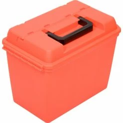 Plano Molding 181250 Emergency Supply Box with Tray 17"L x 10-3/8"W x 13"H, Orange - Pkg Qty 2 -Containers & Organizers Sales Store B2277512 04