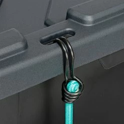 Sterilite Wheeled Industrial Tote - Black/Racer Red 40 Gallon 36-3/4"L x 21-3/8"W x 18"H - Pkg Qty 2 -Containers & Organizers Sales Store B2277926 11