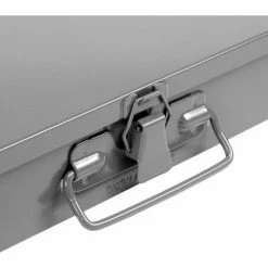 Durham Mfg. Durham Steel Scoop Compartment Box 215-95 - Adjustable Compartment, 13-3/8 x 9-1/4 x 2 - Pkg Qty 6 -Containers & Organizers Sales Store B481930 05