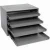 Durham Mfg. Durham Heavy Duty Bearing Rack 303B-15.75-95 - For Large Compartment Boxes - Fits Four Boxes