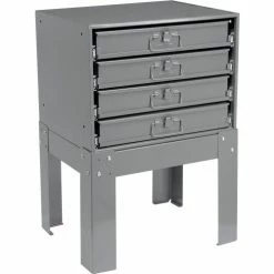 Durham Mfg. Durham Base 304-95 - For Large Slide Racks, 16-1/4"D -Containers & Organizers Sales Store B485455 03