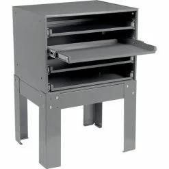 Durham Mfg. Durham Base 304-95 - For Large Slide Racks, 16-1/4"D -Containers & Organizers Sales Store B485455 06