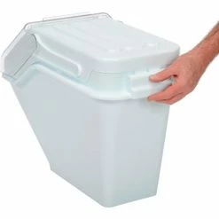 Rubbermaid® FG9G5700WHT, ProSave™ Storage Ingredient Bin, Polypropylene, 6.25 Gal., White -Containers & Organizers Sales Store B56184 07