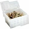 ORBIS Flipak® Attached Lid Container FP03 - 11-13/16 x 9-13/16 x 7-11/16, Clear