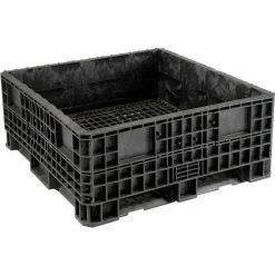 ORBIS Heavy-Duty BulkPak Container HDRS4548-19 - 48"L x 45"W x 19-5/16"H - Fixed Wall Black 19 ORBIS Heavy-Duty BulkPak Container HDRS4548-19 - 48"L x 45"W x 19-5/16"H - Fixed Wall Black -Containers & Organizers Sales Store B649640 08