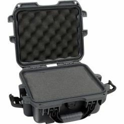 Nanuk 905 Case w/Foam, 12-1/2"L x 10"W x 6"H, Graphite
