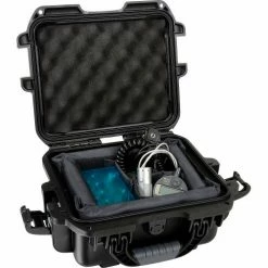 Nanuk 905 Case w/Padded Divider, 12-1/2"L x 10"W x 6"H, Black -Containers & Organizers Sales Store B892324 02