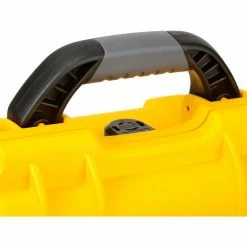 Nanuk 905 Case w/Padded Divider, 12-1/2"L x 10"W x 6"H, Yellow -Containers & Organizers Sales Store B892372 07