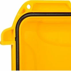 Nanuk 905 Case w/Padded Divider, 12-1/2"L x 10"W x 6"H, Yellow -Containers & Organizers Sales Store B892372 09