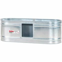Galvanized Hog Waterer, 2' x 2' x 6'