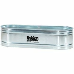 Steel Stock Tank 50130088 Round End Approximately 280 Gallon