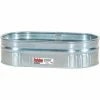 Steel Stock Tank 50130198 Shallow Round End Approximately 38 Gallon