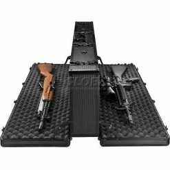 Barska Loaded Gear AX-400 Rifle Hard Case-Crushproof for (2) Rifles, 53"L x 13-1/3"W x 7-3/4"H -Containers & Organizers Sales Store BH11982 3