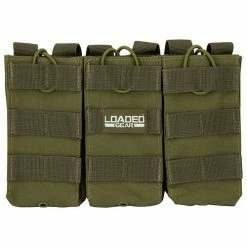 Barska Loaded Gear CX-200 Triple Magazine Pouch BI12276 - OD Green