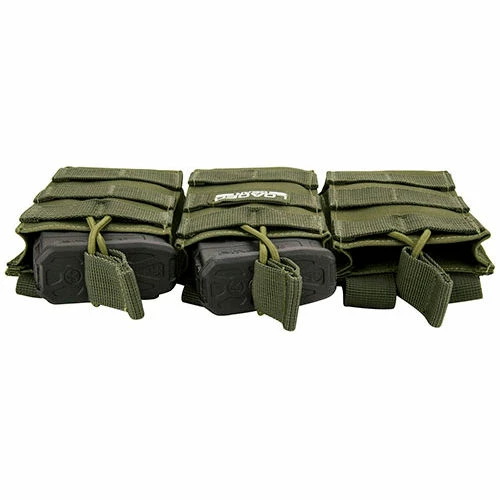 Barska Loaded Gear CX-200 Triple Magazine Pouch BI12276 - OD Green 6 Barska Loaded Gear CX-200 Triple Magazine Pouch BI12276 - OD Green - Image 6