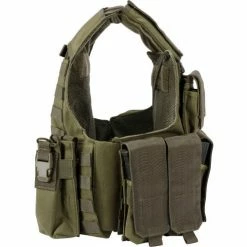 Barska BI12286 Loaded Gear VX-300 Tactical Plate Carrier Vest, Green -Containers & Organizers Sales Store BI12286 3