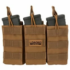 Barska Loaded Gear CX-200 Triple Magazine Pouch BI12298 - Dark Earth -Containers & Organizers Sales Store BI12298 3