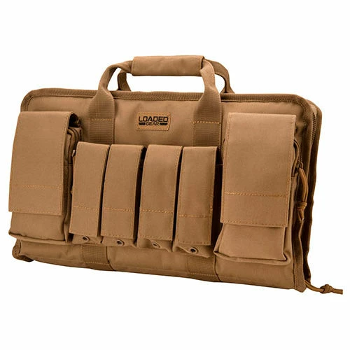 Barska Loaded Gear RX-50 Tactical Pistol Bag BI12314 9" x 16" x 3-1/2" Dark Earth 1 Barska Loaded Gear RX-50 Tactical Pistol Bag BI12314 9" x 16" x 3-1/2" Dark Earth