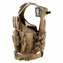Barska Loaded Gear VX-200 Tactical Right Hand Vest BI12346 - Dark Earth -Containers & Organizers Sales Store BI12346 3