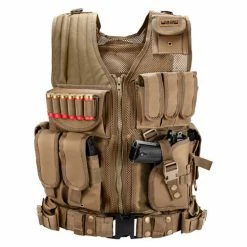 Barska Loaded Gear VX-200 Tactical Right Hand Vest BI12346 - Dark Earth -Containers & Organizers Sales Store BI12346 6