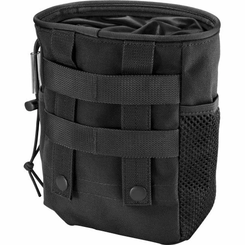 Barska BI12624 Loaded Gear CX-700 Drawstring Dump Pouch, Black 2 Barska BI12624 Loaded Gear CX-700 Drawstring Dump Pouch, Black - Image 2