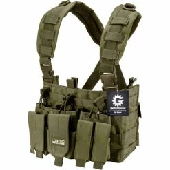 Barska BI12794 Loaded Gear VX-400 Tactical Chest Rig, Green