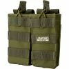 Barska BI13004 Loaded Gear CX-850 Double Mag Pouch, Green