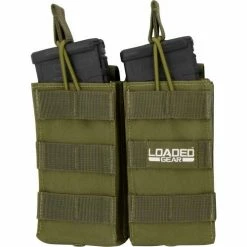 Barska BI13004 Loaded Gear CX-850 Double Mag Pouch, Green 6 Barska BI13004 Loaded Gear CX-850 Double Mag Pouch, Green -Containers & Organizers Sales Store BI13004 5