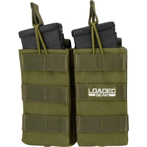 Barska BI13004 Loaded Gear CX-850 Double Mag Pouch, Green 3 Barska BI13004 Loaded Gear CX-850 Double Mag Pouch, Green - Image 3