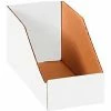 Global Industrial™ Open Top Corrugated Bin Boxes, 4"Wx9"Dx4-1/2"H, White - Pkg Qty 50