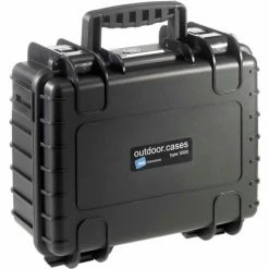 B&W Type 3000 Medium Outdoor Waterproof Case W/o Foam / Insert 14-1/4"L x 11-3/4"W x 6-3/4H, Black