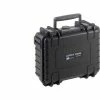 B&W Type 500 Small Outdoor Waterproof Case W/ Sponge Insert Foam 8-3/4"L x 7"W x 3-1/2H, Black