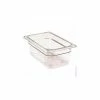 Cambro 10CWD135 - Camwear Drain Shelf, For 12, 14, 16 And 18cw, Clear, Polycarbonate, NSF - Pkg Qty 6