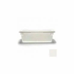 Cambro 12186P148 - Food Storage Container, 12x18x6, 3 Gallon Capacity, Natural White - Pkg Qty 6