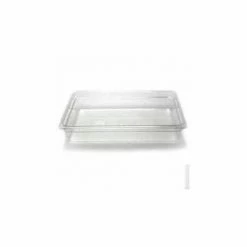 Cambro 14CW135 - Camwear Food Pan, Plastic, Full Size, 4" Deep, Polycarbonate, Clear, NSF - Pkg Qty 6