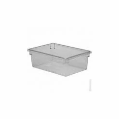 Cambro 182612CW135 - Food Storage Container, 18" x 26"x12, 17 Gallon Capacity, Clear - Pkg Qty 4