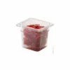 Cambro 33CLRCW135 - Camwear Colander,3" Deep, Clear Polycarbonate, Fits 1/3 Size Food Pans, NSF - Pkg Qty 6