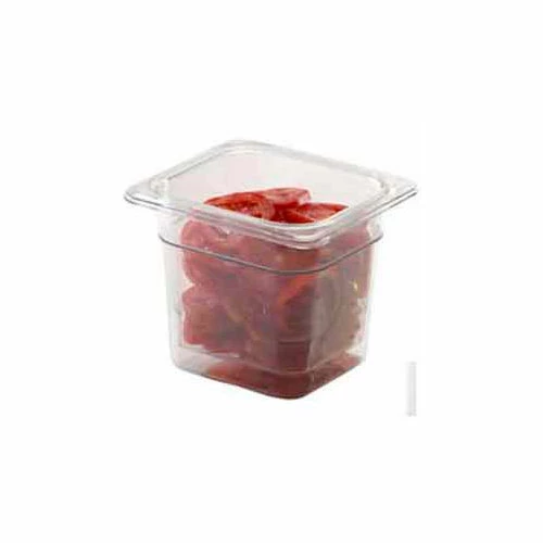 Cambro 33CLRCW135 - Camwear Colander,3" Deep, Clear Polycarbonate, Fits 1/3 Size Food Pans, NSF - Pkg Qty 6 1 Cambro 33CLRCW135 - Camwear Colander,3" Deep, Clear Polycarbonate, Fits 1/3 Size Food Pans, NSF - Pkg Qty 6