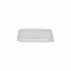 Cambro SFC6SCPP190 - Cover, For Polycarbonate Camwear Camsquare 6 And 8 Qt. Containers, Translucent - Pkg Qty 6