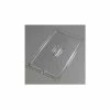 Carlisle 10211U07 - Topnotch® Universal Handled Notched Lid 20-3/4" x 12-3/4", Clear - Pkg Qty 6