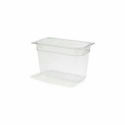 Carlisle 1026907 - Topnotch® Third Size Food Pan 8" Deep, Clear - Pkg Qty 6