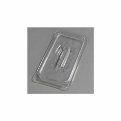 Carlisle 10270U07 - Topnotch® Universal Handled Lid 12-3/4" x 7", Clear - Pkg Qty 6