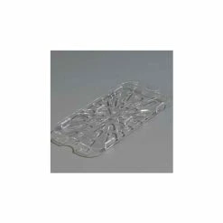 Carlisle 1027507 - Topnotch® Drain Shelf 10-3/8" x 4-3/4", Clear - Pkg Qty 6