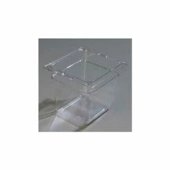 Carlisle 1030207 - Topnotch® 1/6 Size Food Pan 6-25/32" x 6-3/8", Clear - Pkg Qty 6