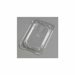 Carlisle 10336U07 - Topnotch® Universal Flat Lid 6-3/4" x 4-1/4", Clear - Pkg Qty 6